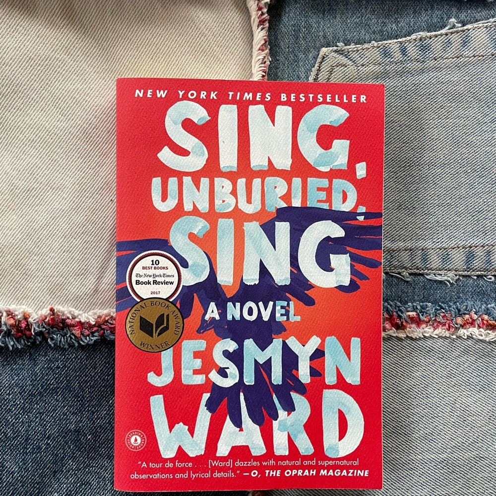 Sing, Unburied, Sing by Jesmyn Ward softcover novel fiction book bestseller